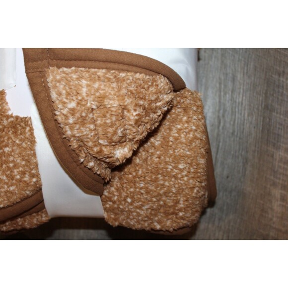 NWT UGG HOME REVERSIBLE PLUSH CHESTNUT SHERPA THROW 50 X 70 - Picture 3 of 4